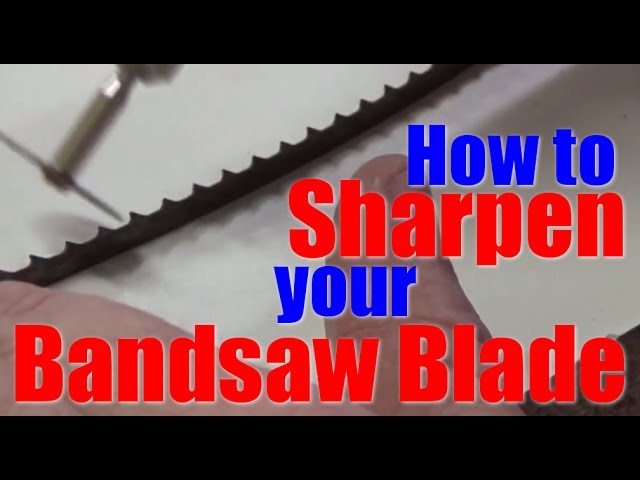 Bandsaw Blade Sharpening With A Dremel post thumbnail image